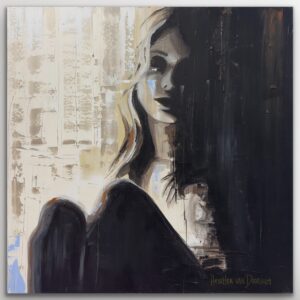 Afternoon – painting with soft afternoon light by Hesther van Doornum